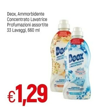 Famila Deox Ammorbidente Concentrato offerta