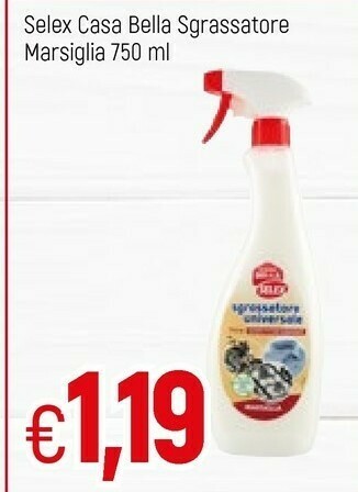 Famila Selex Casa Bella Sgrassatore Marsiglia offerta