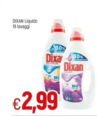 Famila Dixan Liquido 19 Lavaggi offerta
