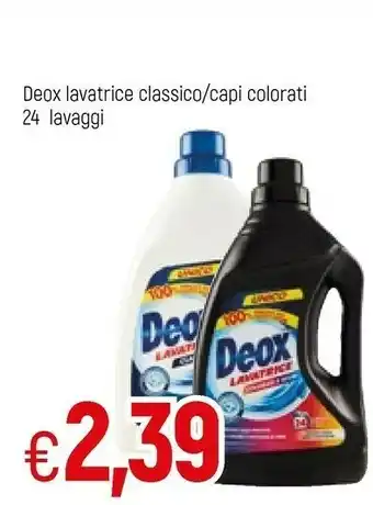 Famila Deox Lavatrice Classico offerta