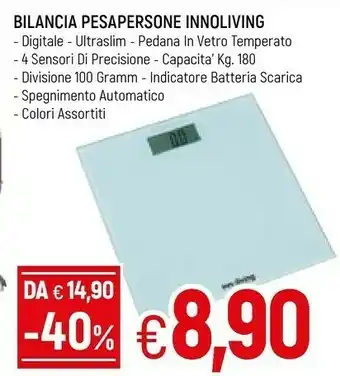 Innoliving Bilancia pesapersone