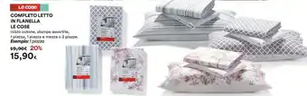 Ipercoop Le Cose Completo Letto In Flanella offerta