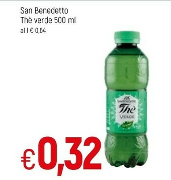 Famila San Benedetto The Verde Con Aloe Vera 500 G(ml) offerta