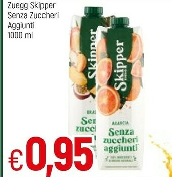 Famila Zuegg Skipper Pesca Senza Zuccheri Aggiunti 1000 G(ml) offerta