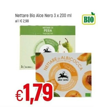 Famila Alce Nero Nettare Di Albicocca Biologico 600 G(ml) offerta