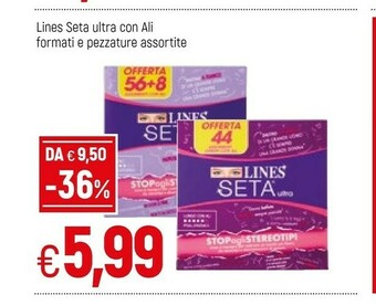 Famila Lines Assorbenti offerta