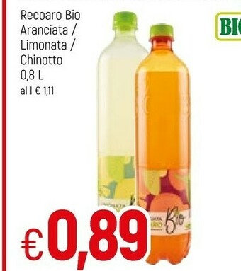 Recoaro Bio Aranciata