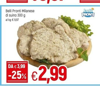 Famila Belli pronti Tagliata Di Pollo 300 G(ml) offerta