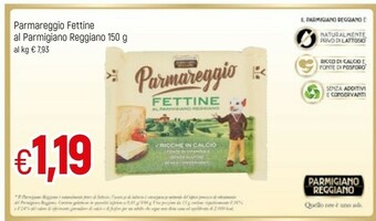 Famila Parmareggio Gustose Fettine Al Parmigiano Reggiano 150 G(ml) offerta