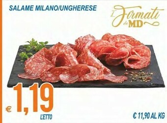MD Discount Salame Milano / Ungherese offerta