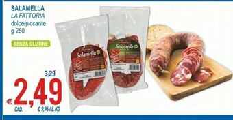 MD Discount La Fattoria Salamella Piccante offerta