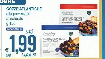 MD Discount Cozze Atlantiche Al Naturale offerta