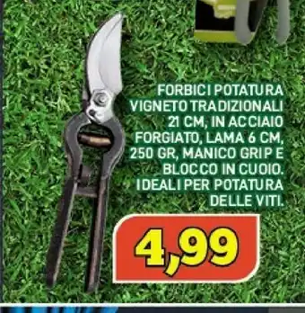 Maury's Forbici Potatura Vigneto Tradizionali offerta