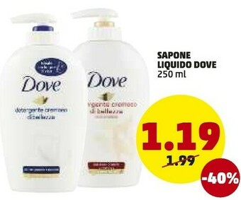 PENNY Dove Sapone Liquido offerta
