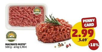PENNY Macinato Misto offerta