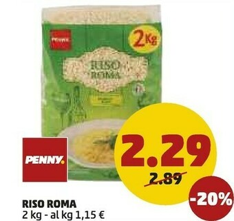PENNY Penny - Riso Roma 2000 G(ml) offerta