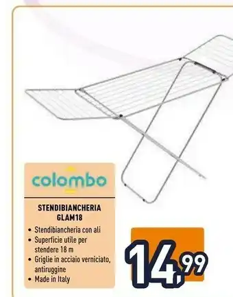 Colombo Stendibiancheria GLAM18