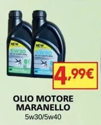 MEGA OLIO MOTORE MARANELLO 5w30/5w40 offerta