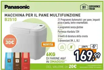Unieuro Panasonic B2510 offerta