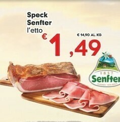 Despar Senfter Speck offerta