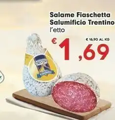 Despar Salumificio trentino Salame offerta