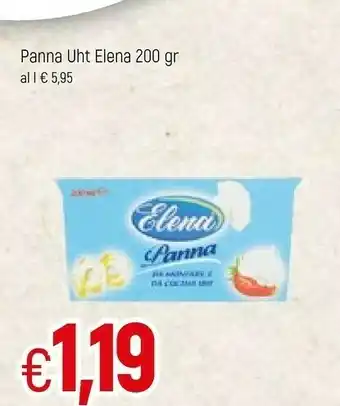 Galassia Elena Panna Uht offerta