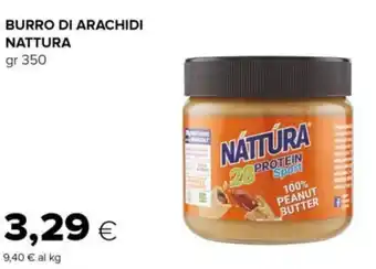 Tigre BURRO DI ARACHIDI NATTURA gr 350 offerta