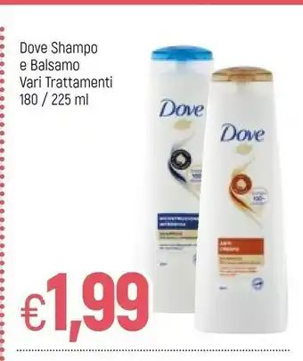 Galassia Dove Shampoo offerta