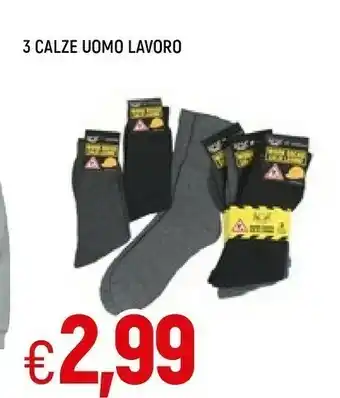 Galassia 3 Calze Uomo Lavoro offerta