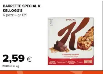 Tigre BARRETTE SPECIAL K KELLOGG'S 6 pezzi - gr 129 offerta