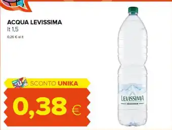 Tigre ACQUA LEVISSIMA lt 1,5 offerta