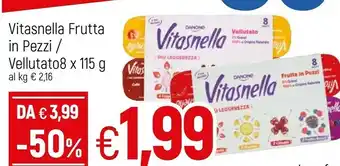 Danone Vitasnella Frutta In Pezzi