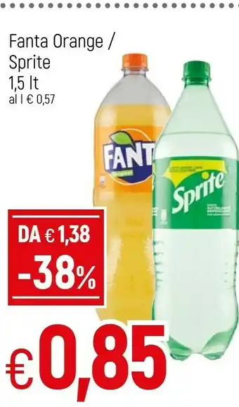 Galassia Fanta Orange / Sprite offerta