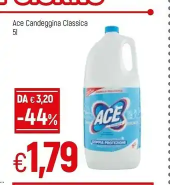 Galassia Ace Candeggina Classica offerta