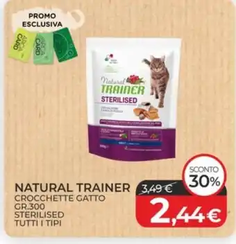 Arcaplanet NATURAL TRAINER CROCCHETTE GATTO offerta