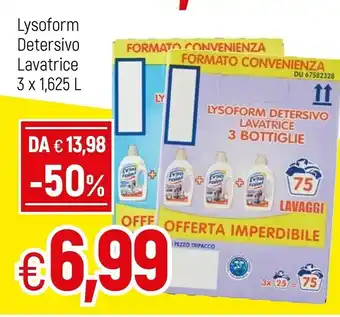 Lysoform Detersivo Lavatrice