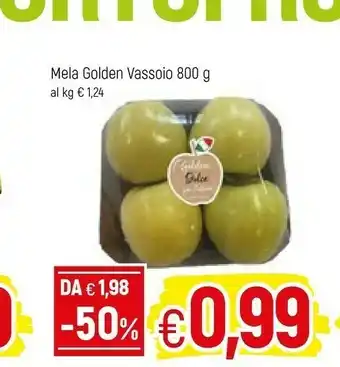 Galassia Mela Golden Vassoio offerta