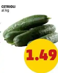 PENNY CETRIOLI al kg offerta