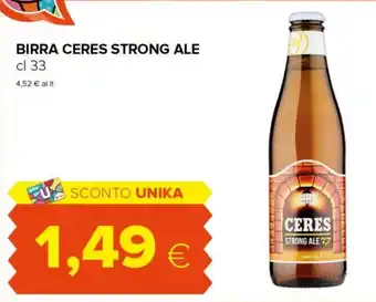 Tigre BIRRA CERES STRONG ALE cl 33 offerta