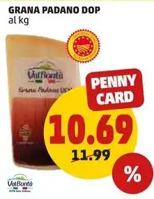 PENNY GRANA PADANO DOP offerta