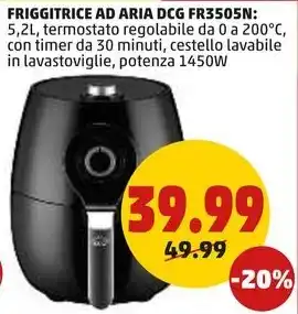 FRIGGITRICE AD ARIA DCG FR3505N