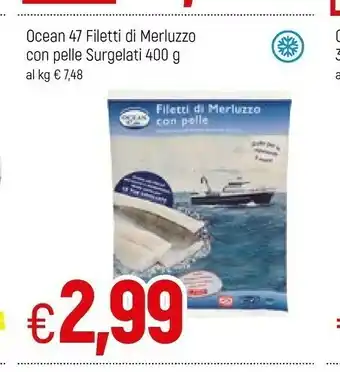 Ocean 47 - Filetti Di Merluzzo 400 G(ml)