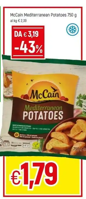 Galassia Mccain Potatoes Mediterranean 750 G(ml) offerta