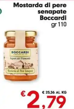 Despar Mostarda di pere senapate Boccordi offerta