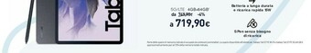Unieuro Samsung Galaxy Tab S7 FE 5G LTE-TDD & LTE-FDD 64 GB 31,5 Cm (12.4") 4 GB Wi-Fi 5 (802.11ac) Nero offerta