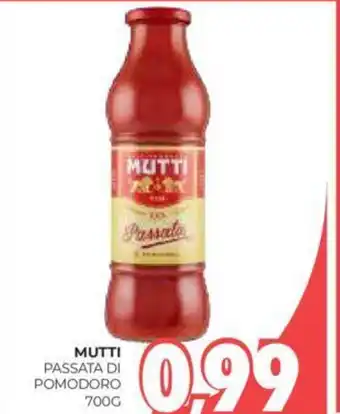 Eté MUTTI PASSATA DI POMODORO 700G offerta