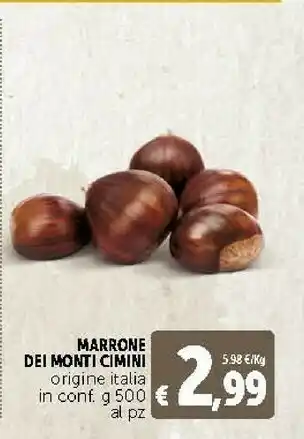 Deco Supermercati Marrone Dei Monti Cimini offerta