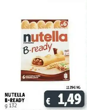 Ferrero - Nutella B-ready New + Nutella 132 G(ml)