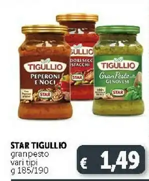 Deco Supermercati Tigullio Granpesto Olive E Mandorle 190 G(ml) offerta
