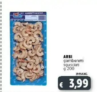 Deco Supermercati Arbi Gamberetti Sgusciati offerta